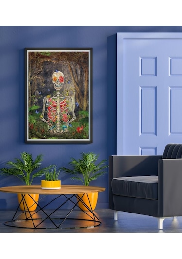 Nova Puzzle 1000 Parça - Çiçek Açan İskelet