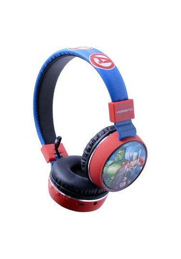 Marvel Avengers Yenilmezler Kablosuz Bluetooth Mikrofonlu Kulaklık