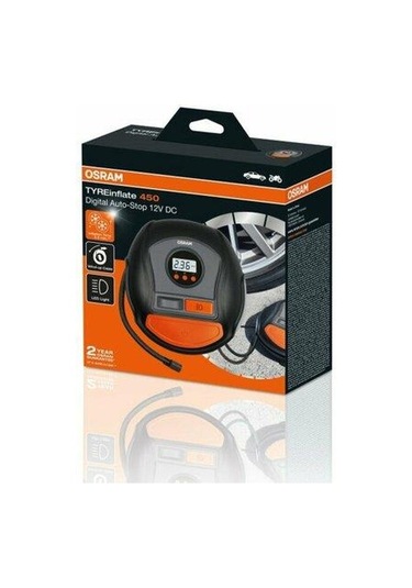 Osram Lastik Şişirme Hava Kompresörü 120W 90dB 100psi ( Dijital)