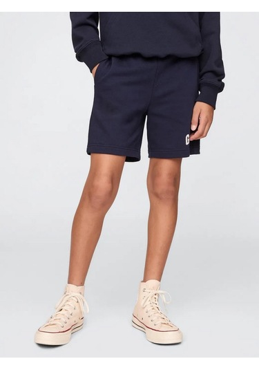 Gap 890929006 V-frch Ft Logo Erkek Çocuk Şort Lacivert