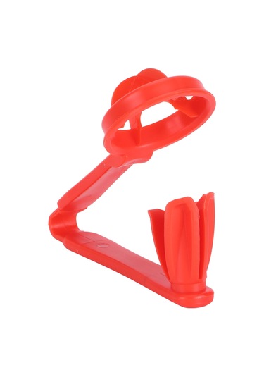 Geeroyoo Kırmızı Pp Plastik Meyve Kesici - Domates, Çilek, Üzümü Hızlı Ve Eşit Parçalara Bölme Aracı - Ev Mutfakları İçin Pratik Ve Dayanıklı Diğer