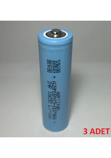 Aspilsan Başlı 18650 Li-ıon Pil 3.7v 2900mah Inr18650a28 - 3 Adet
