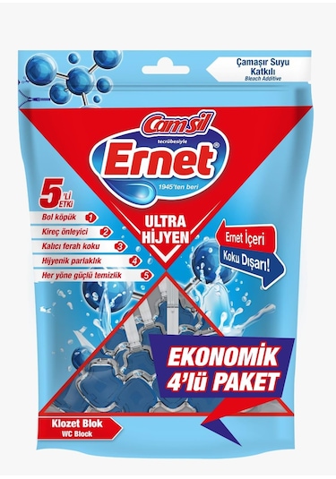 Ernet Klozet Bloğu Paketi X 9 Adet
