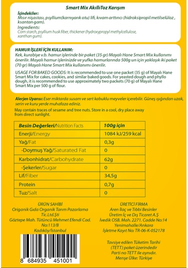Smart Mix Akıllı Toz Karışım 35 G