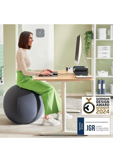 Leitz Sitzball Für Aktives Sitzen, Gymnastikball, Ergonomische Al