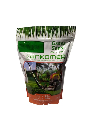 Ankomer Çim Tohumu 1 KG Hızlı Çıkış İthal Karışım