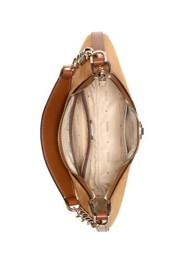 Guess Access Kadın Deri El Çantası Hwsb7838180 kahverengi