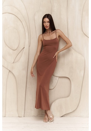 Ferry Kahve Basic Elbise Kahve