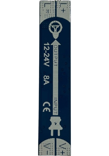 12-24 Volt 8 Amper Radar Hareket Algılama Sensörü Devresi Siyah