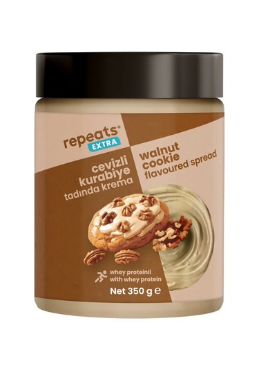 Extra Proteinli Cevizli Kurabiye Tadında Krema 350gr