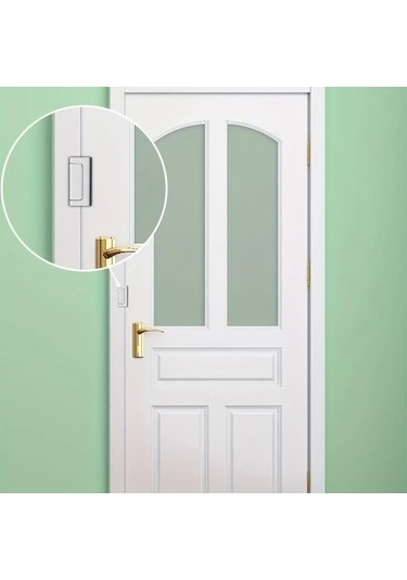 Willowhaven Gri 2 Adet Ev Güvenlik Kapı Kilidi 800 Pound Dayanıklı Gece Kilidi