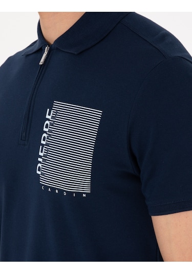 Pierre Cardin Erkek Lacivert Tişört 50307929-vr033 Lacivert