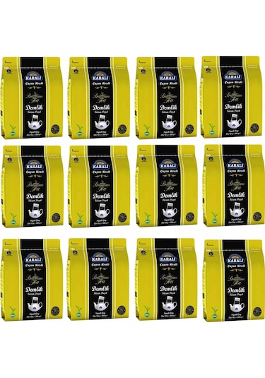 Karali Premium Demlik Poşet Siyah Çay 12 x 300 G