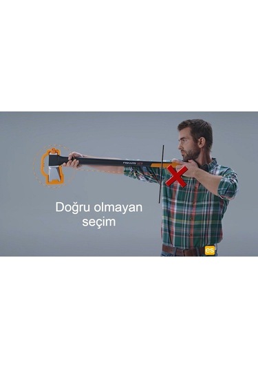 Fıskars X21 Yarma Baltası 709 Mm