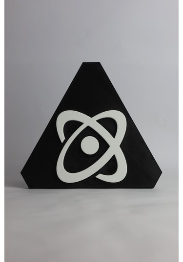 Atom Dekoratif - 3 Boyutlu Tabela 17cm