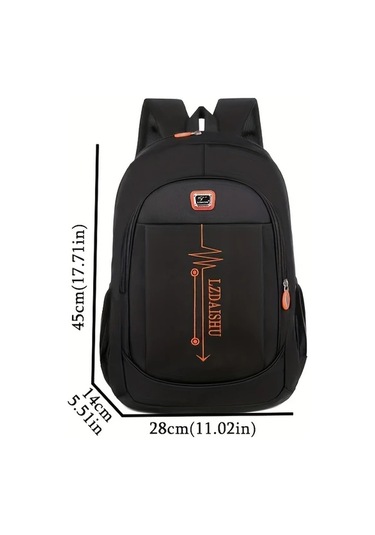 Honeybeeshop Mavi Okul Çantası Öğrenci Bilgisayar Sırt Çantası Büyük Kapasiteli Kampüs Seyahat MAvi