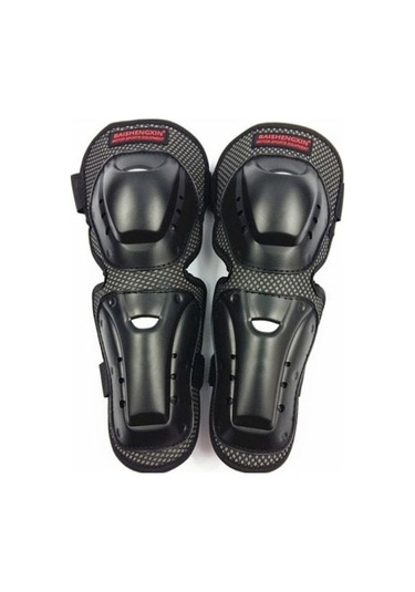 Padalink Motosiklet Diz Ve Dirsek Koruyucu Pad Seti - 4 Parça Sürüş Güvenliği Koruyucu Takım Siyah
