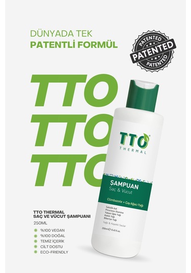 Tto Saç Ve Vücut Şampuanı 250 ML