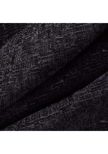 Jakarlı Şönil Koltuk Örtüsü Kanepe Örtüsü Koltuk Şalı 110x175 2 Ad. Kaymaz Antrasit Antrasit