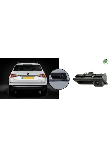 Skoda Kodiaq Kamerası Geri Görüş Bagaj Açmalı Kolu Plakalık Oem