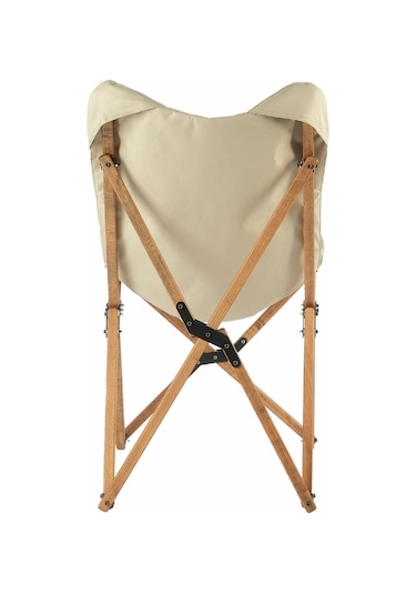 Bag The Joy Ahşap Masa Sandalye Seti Kahverengi - Bej - 70 70 55c Bej