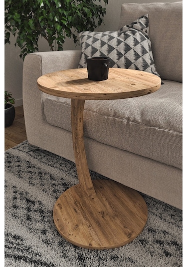 İntergo Tekerlekli C Yan Sehpa Atlantik Çam