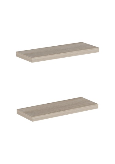 Minar Gizli Tutuculu 2'li Duvar Rafı 60 Cm - Sonomo