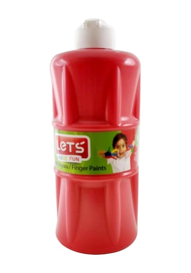 Lets 500 ML Parmak Boyası Kırmızı