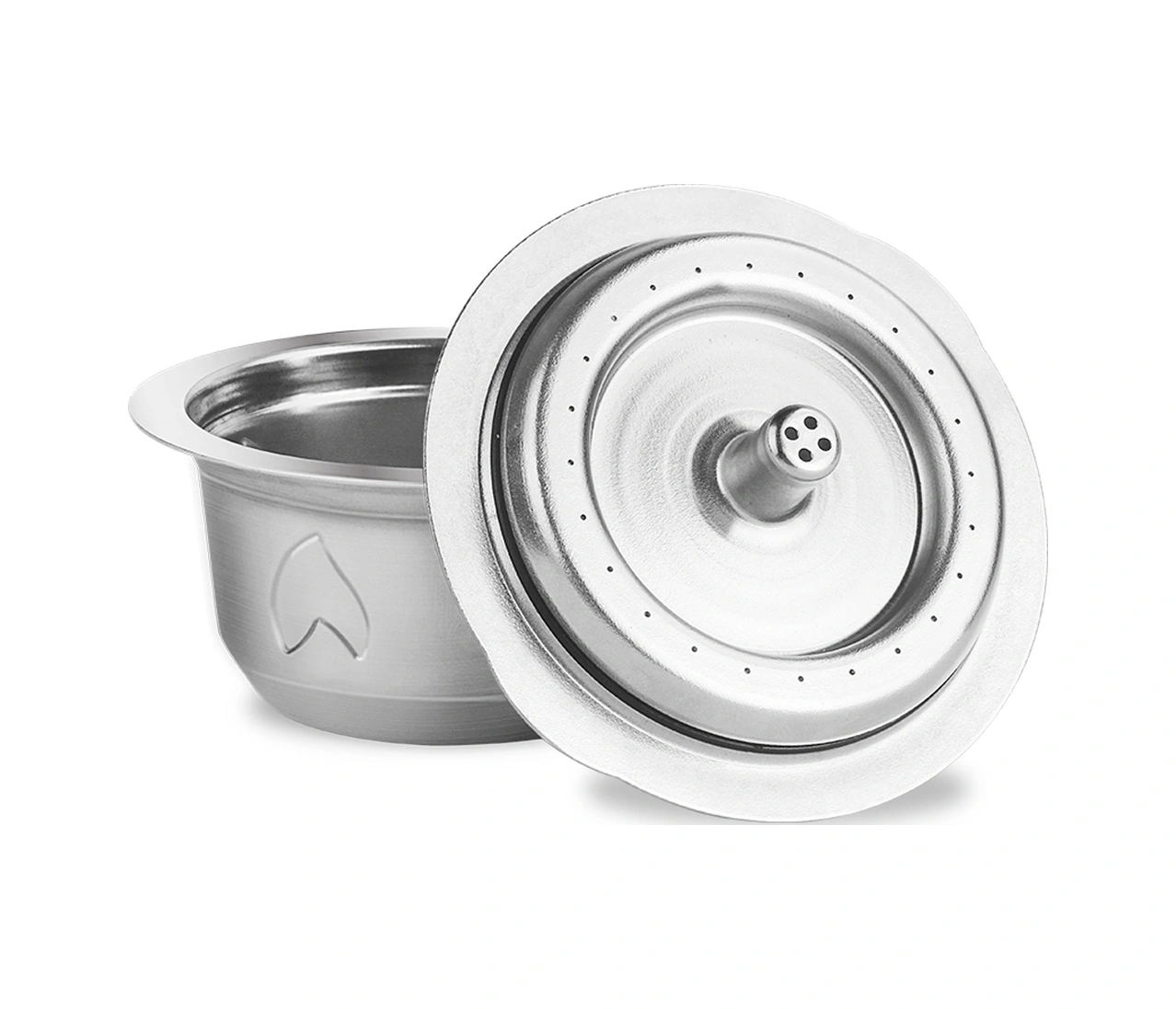 Geeksen 304 Paslanmaz Çelik Yeniden Kullanılabilir Kahve Kapsülü Seti Tampon+kaşıklar+fırça - 12.5g Dolum, 230ml Çıktı - Nespresso Vertuoline Gca1, Delonghi Env135/150, Vertuoplus Bnv450wht1buc1 Uyumlu Type B Diğer