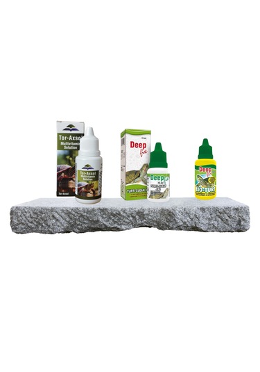 Purecanpati Kaplumbağa Bakım Seti Bioturt + Tor-axsol Vitamin + Deepfix Kabuk Koruyucu
