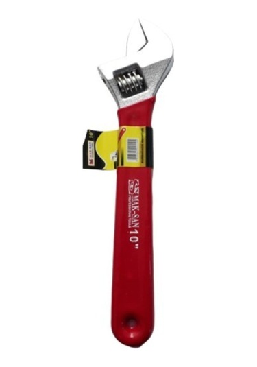 Mak-san 10 Kurbağacık Anahtar 250 Mm Kırmızı