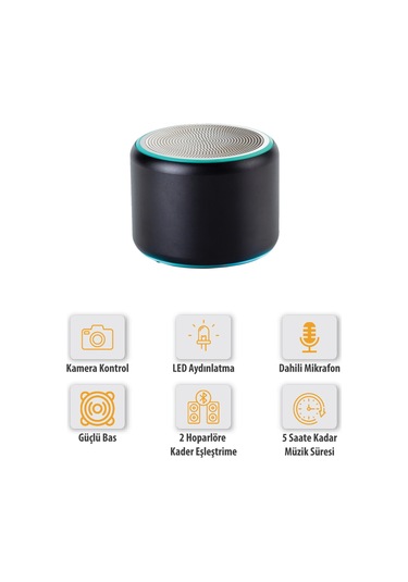Logia Mini S 5w Kablosuz Bluetooth Hoparlör