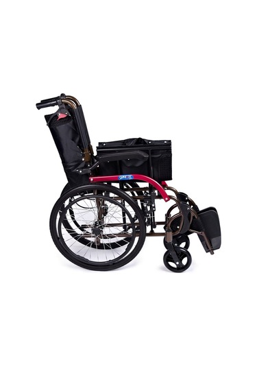 Gk863laj-20 Jet Black Transfer Alüminyum Tekerlekli Sandalye