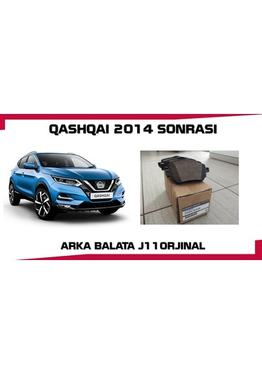 Qashqaı Arka Balata Takım 2014 Sonrası X-traıl T32 J11