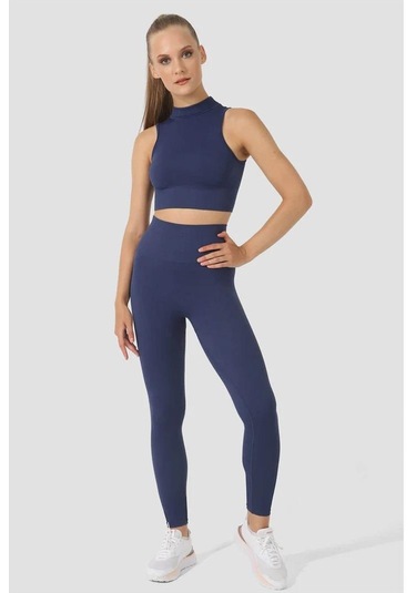 Superstacy İki Beden İnceltici Toparlıyıcı Ultra Yüksel Bel Korse Dikişsiz Sportayt Ss3103 Saks