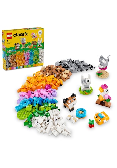 LEGO® Classic Yaratıcı Evcil Hayvanlar 11034 5+ Yaratıcı Oyuncak Yapım Seti - 450 Parça