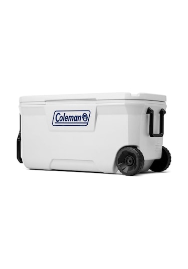 Coleman Xtreme Wheeled 100 Qt Tekerlekli Soğutucu Marine Buzluk 94.6 Lt Beyaz