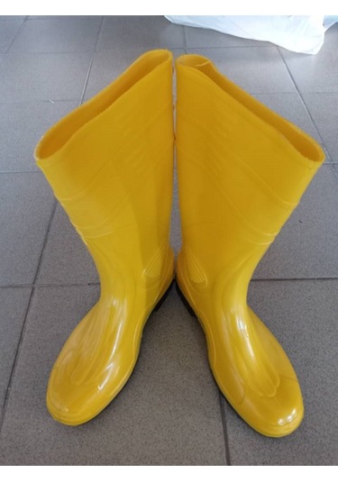 Gezer Uzun Boğaz Sarı Çizme 45 Numara