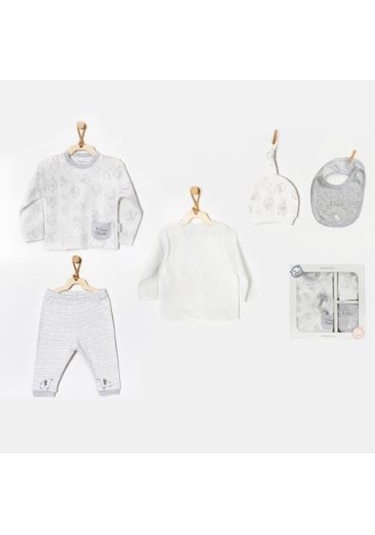 Bebek Hastane Çıkışı - Andywawa - Gri - 0-3 Ay Gri