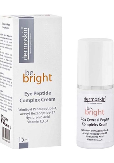 Dermoskin Be Bright Peptit Kompleks Göz Çevresi Kremi 15 ML