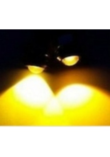 Araç İçi Kartal Göz Ayna Altı Led Sarı amber Sarı Amber