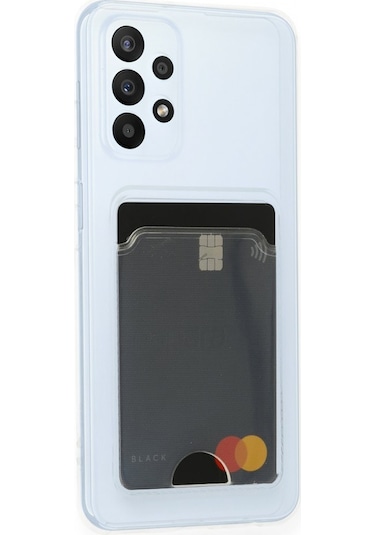 Fitcase Samsung Galaxy A33 5G Kilif Cardy Seffaf Kartlik Cepli Ka 559571819