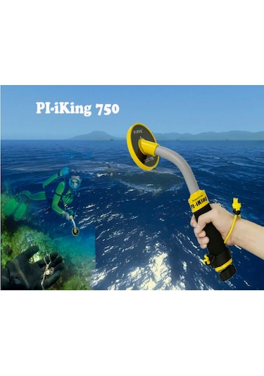 Scuba Su Geçirmez Altın Dedektörü Vibratörlü Maden Bulucu