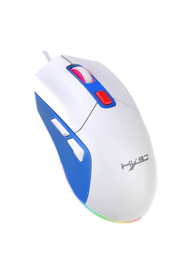 Mufunye Hxsj X300 Oyun Faresi: 6 Dpı Seviyesi, 14 Rgb Aydınlatma, Ergonomik Tasarım, Makro Programlama 112 Karakter 001