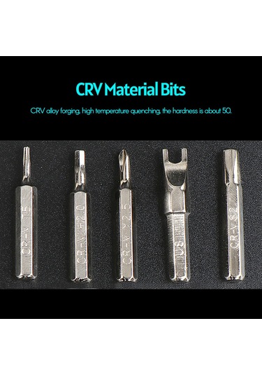 52-in-1 Çok Fonksiyonlu Taşınabilir Hassas Tornavida Seti