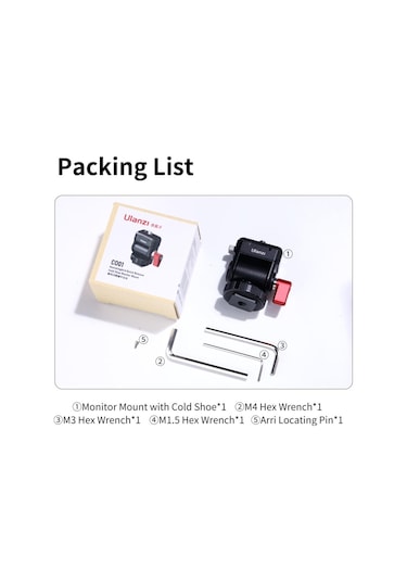 Ulanzi Co01 Hummingbird Quick Release Monitor Mount C023gbb1