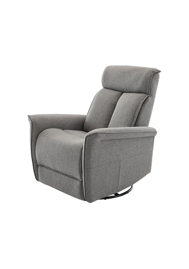 Monoco Döner Ve Sallanır Mekanizmalı Baba Ve Tv Koltuğu-Bej-Gri 87 x 97 x 102 CM Bej