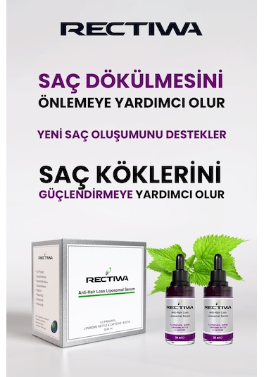 Rectiwa Saç Bakım Serumu 2 x 34 ML