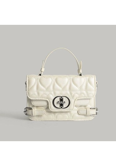 Charhp&kejnt Basit Parfüm Üç Boyutlu Şeftali Kalp Çanta İlkbahar Ve Yaz Çapraz Çanta Diğer