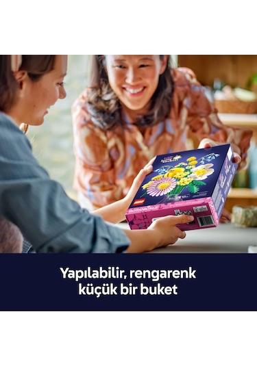 LEGO® Botanicals Küçük Sarı Buket 10347 - 9 Yaş ve Üzeri için Yaratıcı Dekoratif Çiçek Buketi Yapım Seti (373 Parça)